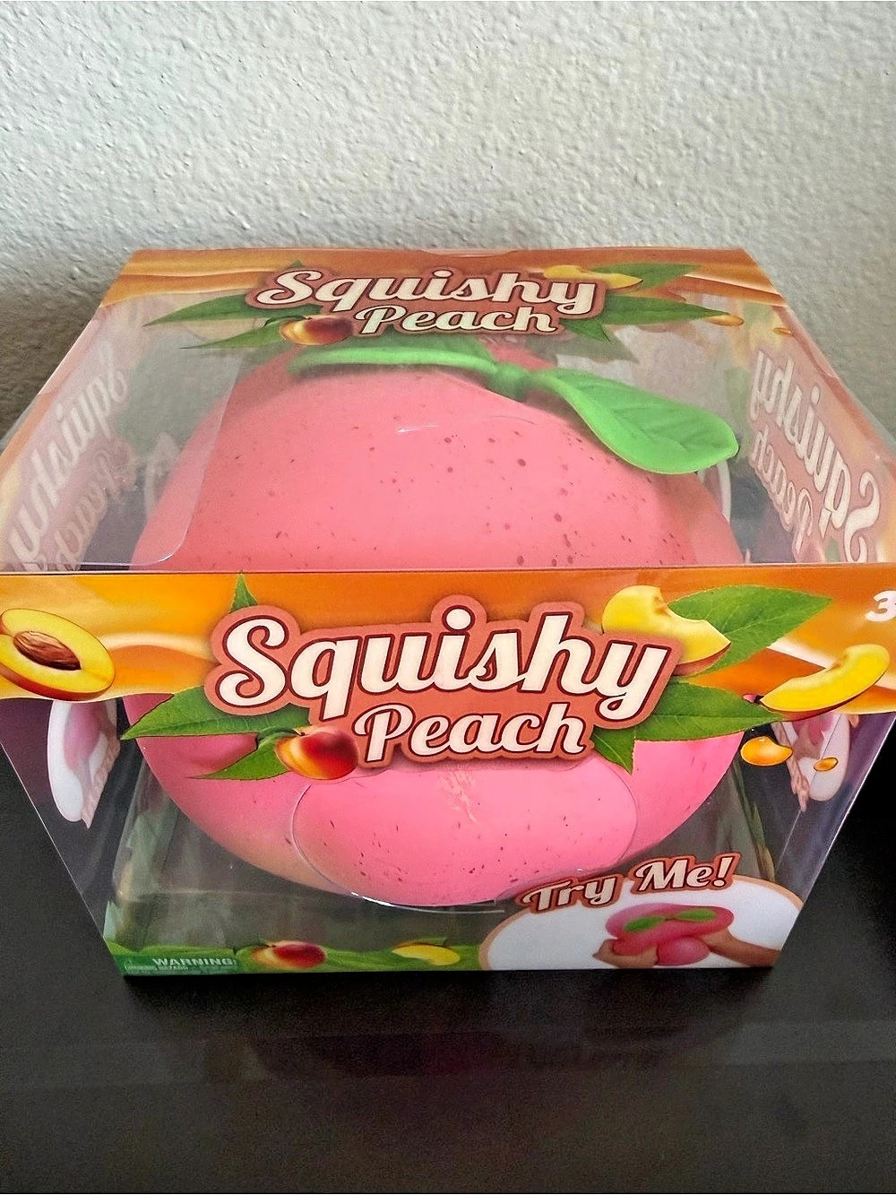 Jumbo XL Squishy Peach Squishy Toy Pink NWT